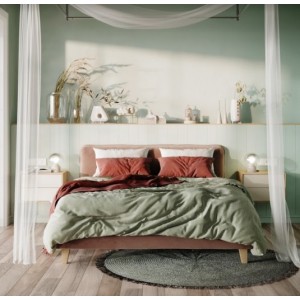 Кровать мягкая Аризона 160х200 ArtWood 